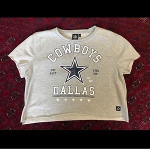 Dallas Cowboys NFL Crop Top NWOT